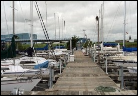 Sailboats at Dock - Marine Supply